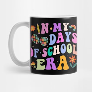 100th Day of School In My 100 Days of School Era Groovy Mug